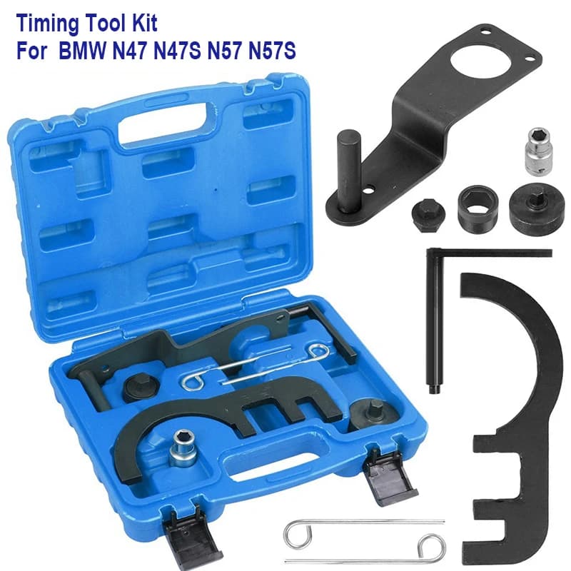 Impostazione dello strumento di fasatura del motore Set di bloccaggio Doppio albero a camme per motori diesel BMW N47 N47S N57 N57S 1.6 2.0 3.0 320d 520d