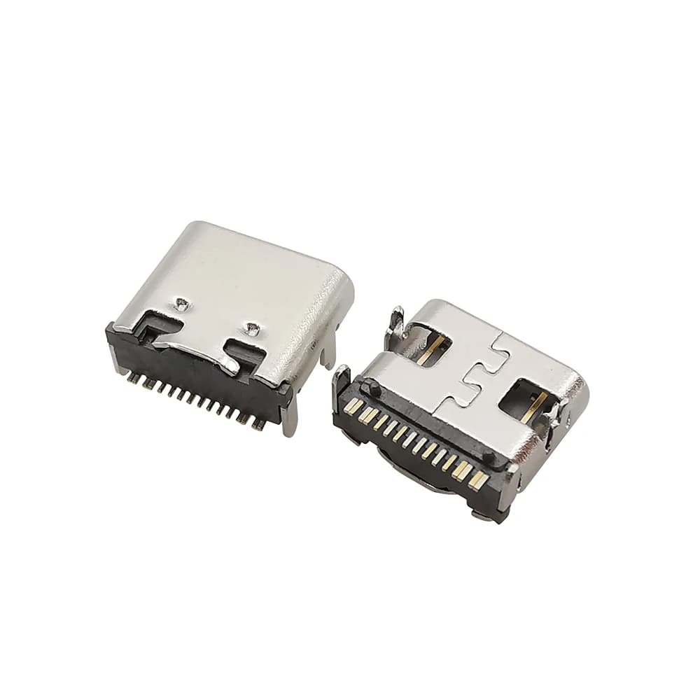20 pezzi USB tipo C femmina 16 pin presa SMT porta di ricarica connettore a saldare PCB USB C