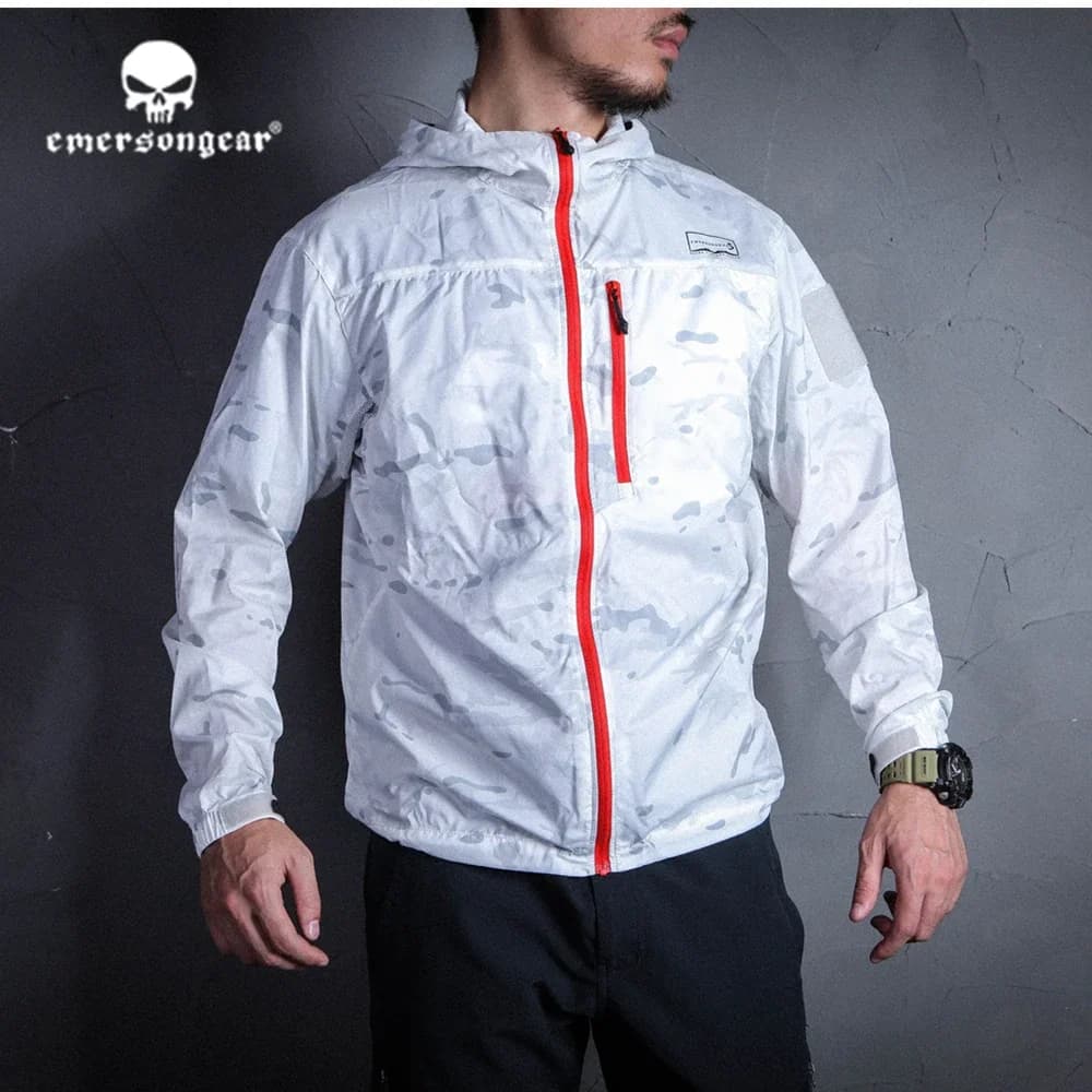 Emersongear Skin Jacket Sun Proof Windliner T.A.S.L Series Tactical Style Windsheild Clothing Hiking Outdoor Camping