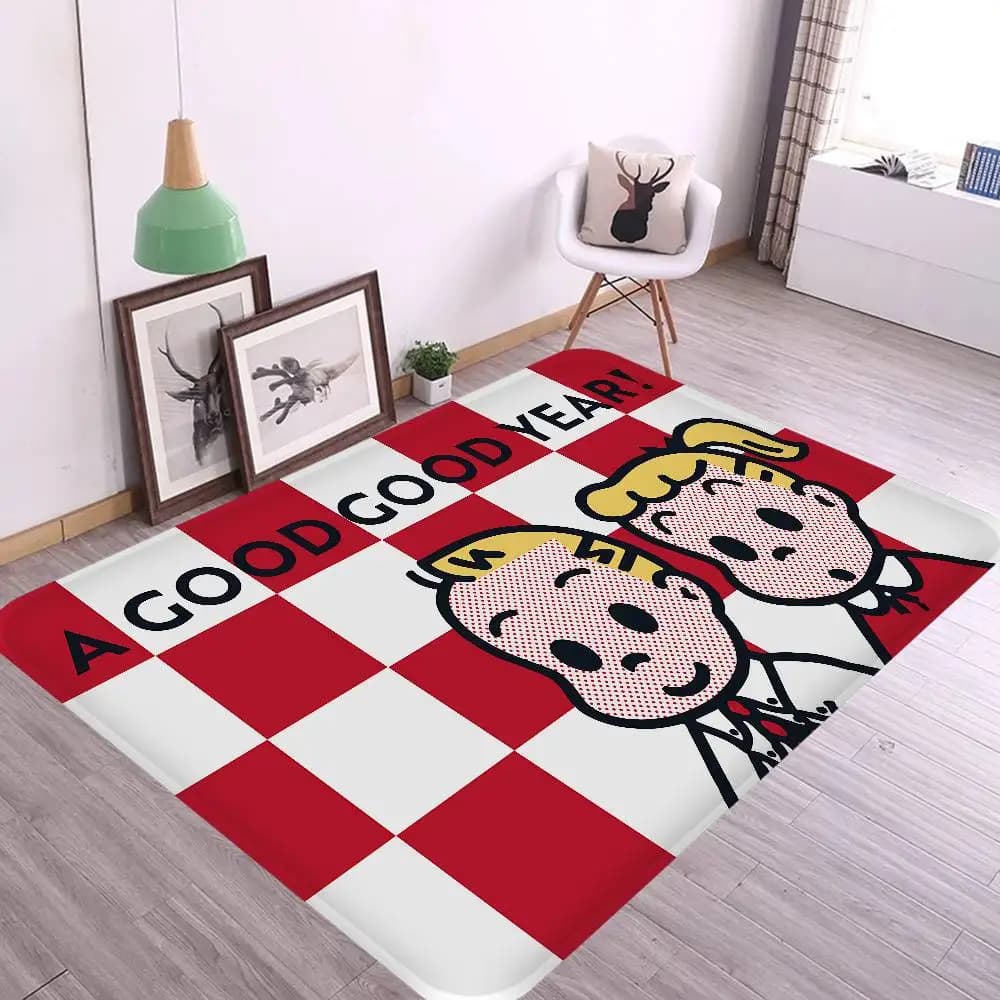 cartoon O-osamu H-harada O-osamu goods Bathroom Mat Kids Room Bedroom Decoration Balcony Anti-Slip Doormat Living Room