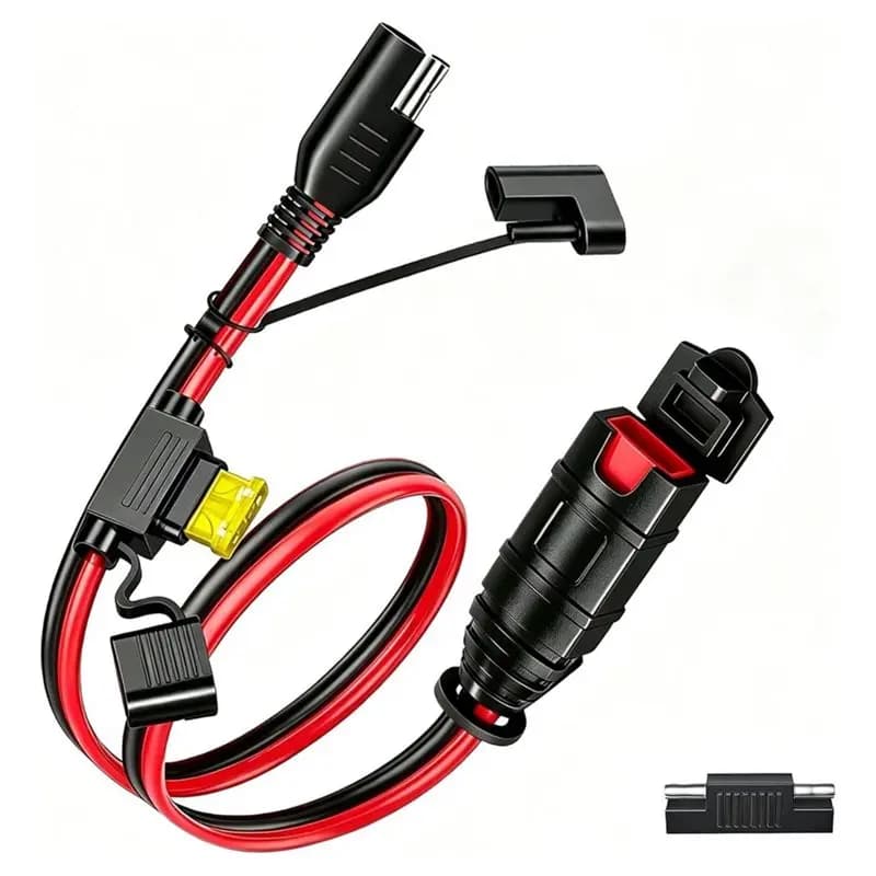 Y45A-SAE Extension Cord 14AWG SAE Connectors For NOCO Genius Smart Battery Chargers Cable