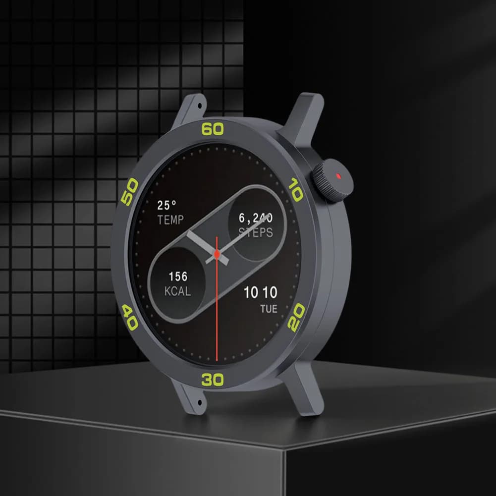Anello in Metallo per Protezione Schermo, Custodia Protettiva in Metallo, Copertura Cinturino, Pellicola in Vetro Temperato, Guscio per Orologio per Smartwatch CMF Watch Pro 2