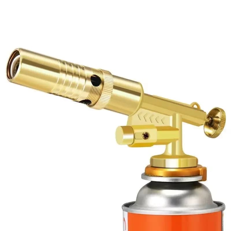 Burner in Butano for Esterni, Gas torch for Camping, Barbecue, Cooking, Welding, Heating, Fire to Cook