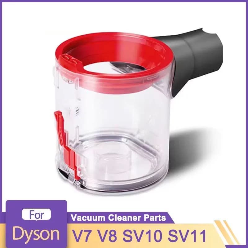 Secchio per la polvere Bidone della spazzatura per Dyson V7 V8 SV10 SV11 Aspirapolvere wireless portatile Pezzi di ricambio di ricambio Accessori