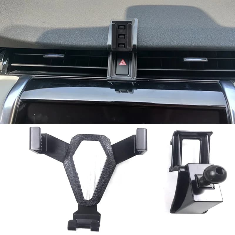 1PC Materiale plastico per il 2020-2022 Land Rover Discovery Sport Gravity Linkage Special Car Moblie Supporto per telefono