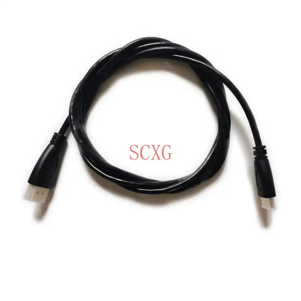 Standard signal cable from HDMI to mini-HDMI or TYPE-C from 1.5 m long for Laptop Tablet controller board Digital cameras SLR etc.