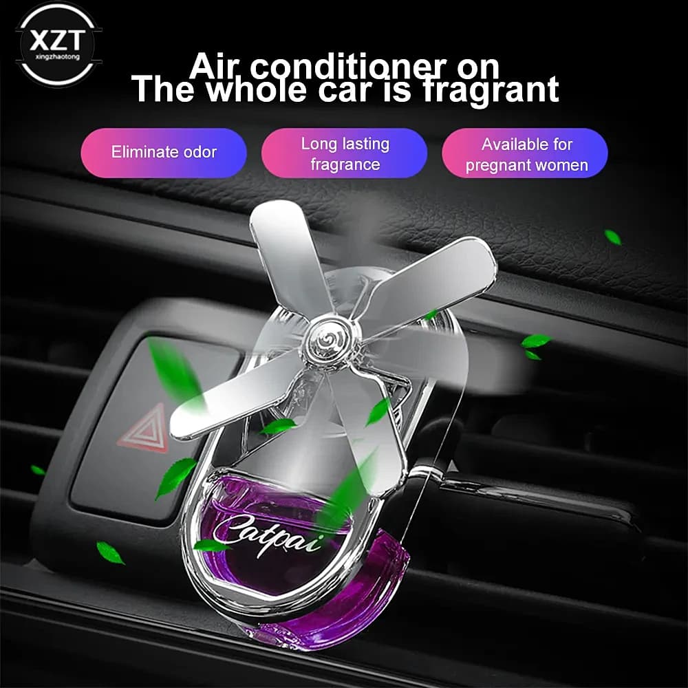 Deodorant for aromatherapy car Elica rotante Sphyato Fragranza Aromaterapia Mini perfume creative Accessories