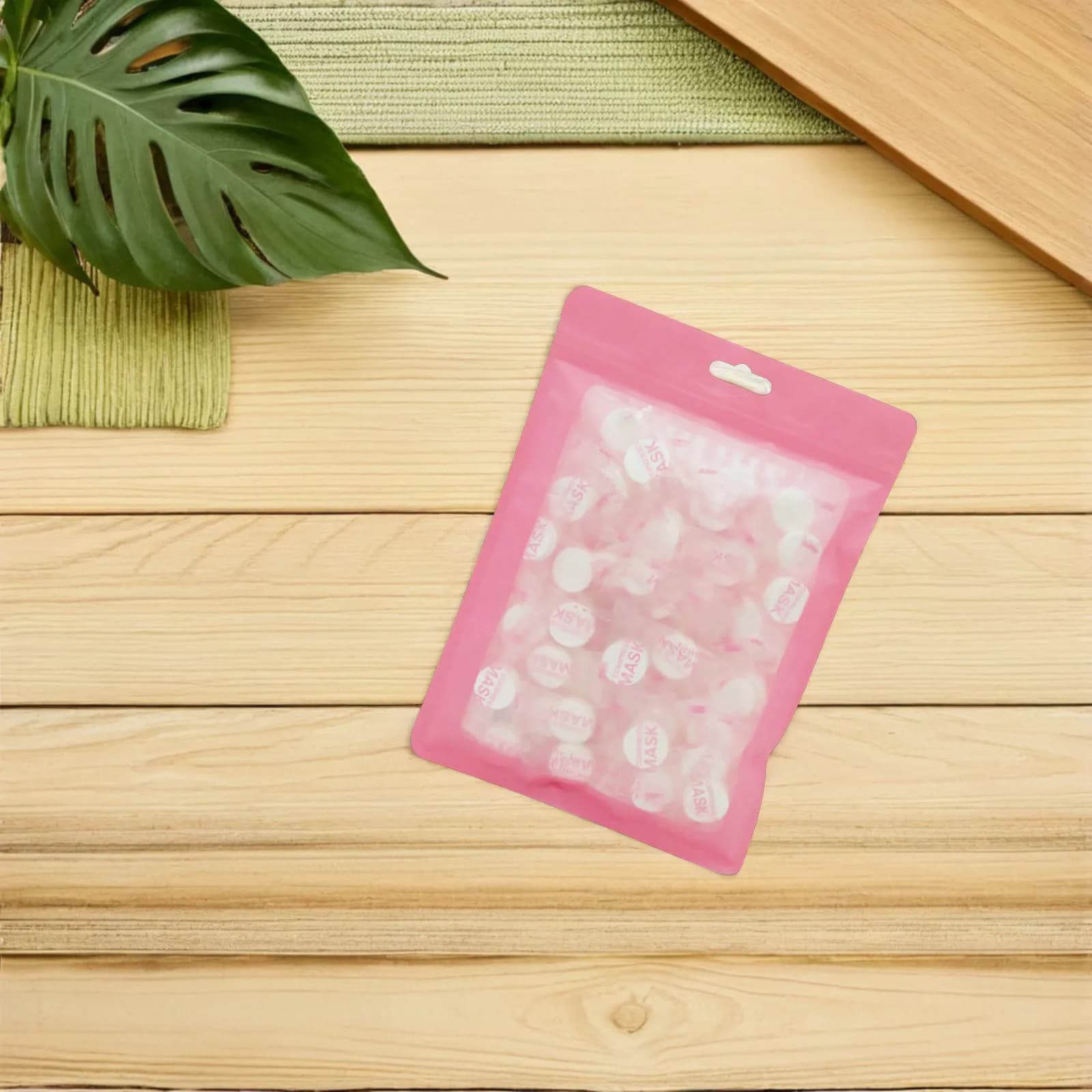 100 Pieces Face Masks Compressed Fabric Disposable Non Woven Fabric for Skin Care, Fa-your Tools for Face Masks, Woman Makeup, Female Skin Care