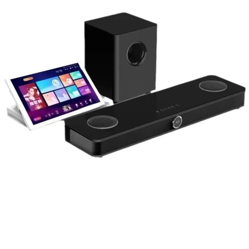 Whispering Wall, set audio per karaoke domestico, set completo di altoparlanti per la casa, jukebox, macchina all-in-one per karaoke e K-Song