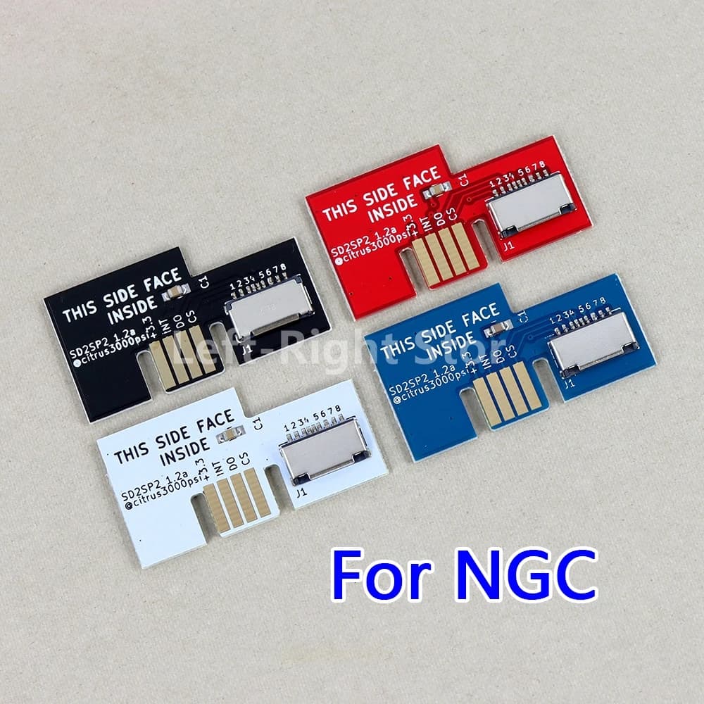 30 Pezzi Adattatore SD2SP2 per Gamecube, Supporto Porta Seriale per Nintendo NGC, Adattatore Sostitutivo per Lettore Schede TF