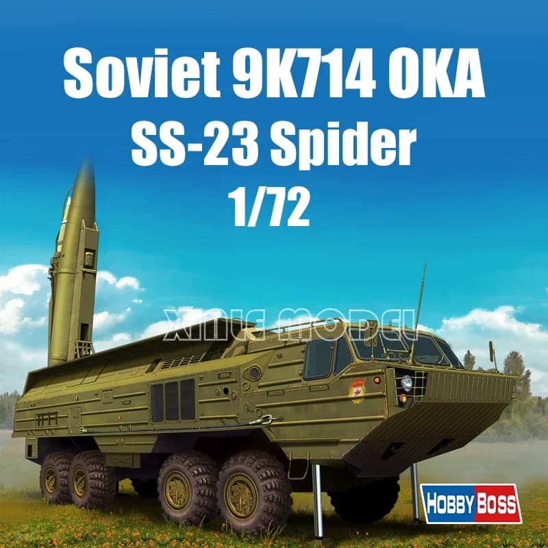 1/35 Trumpeter 82926 Veicolo missilistico sovietico SS-23 "Spider" Kit modello in plastica in scala