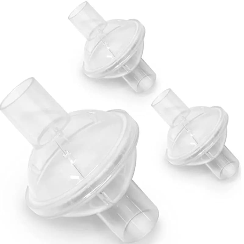 Filtro Batterico per Respiratore, Filtro Compatibile con Macchina CPAP e per Apparecchi di Anestesia, Filtro Nasale Artificiale