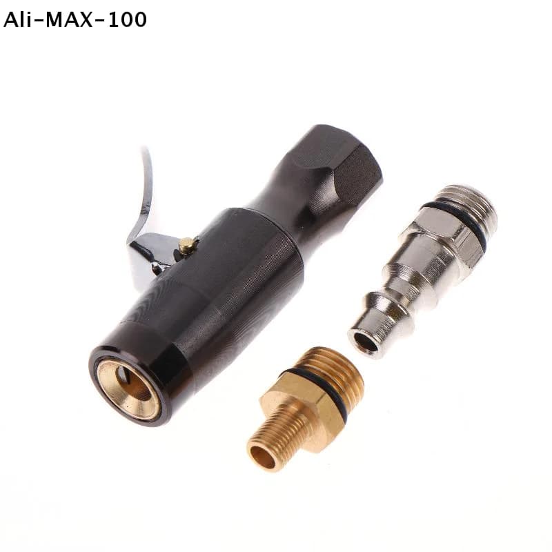 【MA0】1 Set Gonfiatore Pneumatici Fai-da-te 200PSI con Attacco Rapido a Doppia Molla, Progettato per Valvole Schrader, Senza Perdite, per Casa e Garage