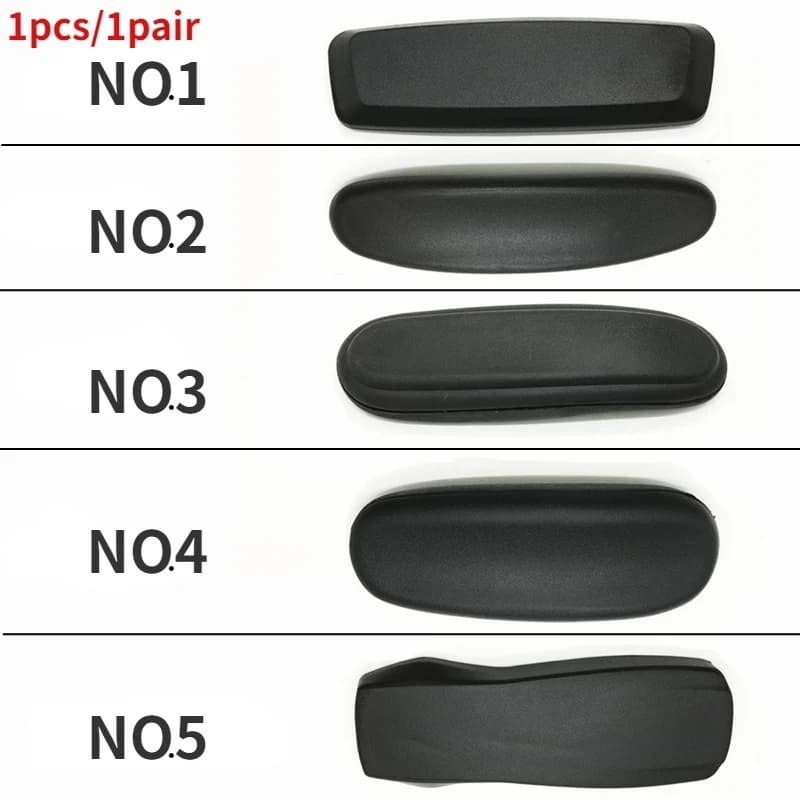 Gaming Chair Replacement Armrest Arm Pads Caps Universal Office Chair Armrest Cushions Comfy Gaming Chair Arm Rest Cover