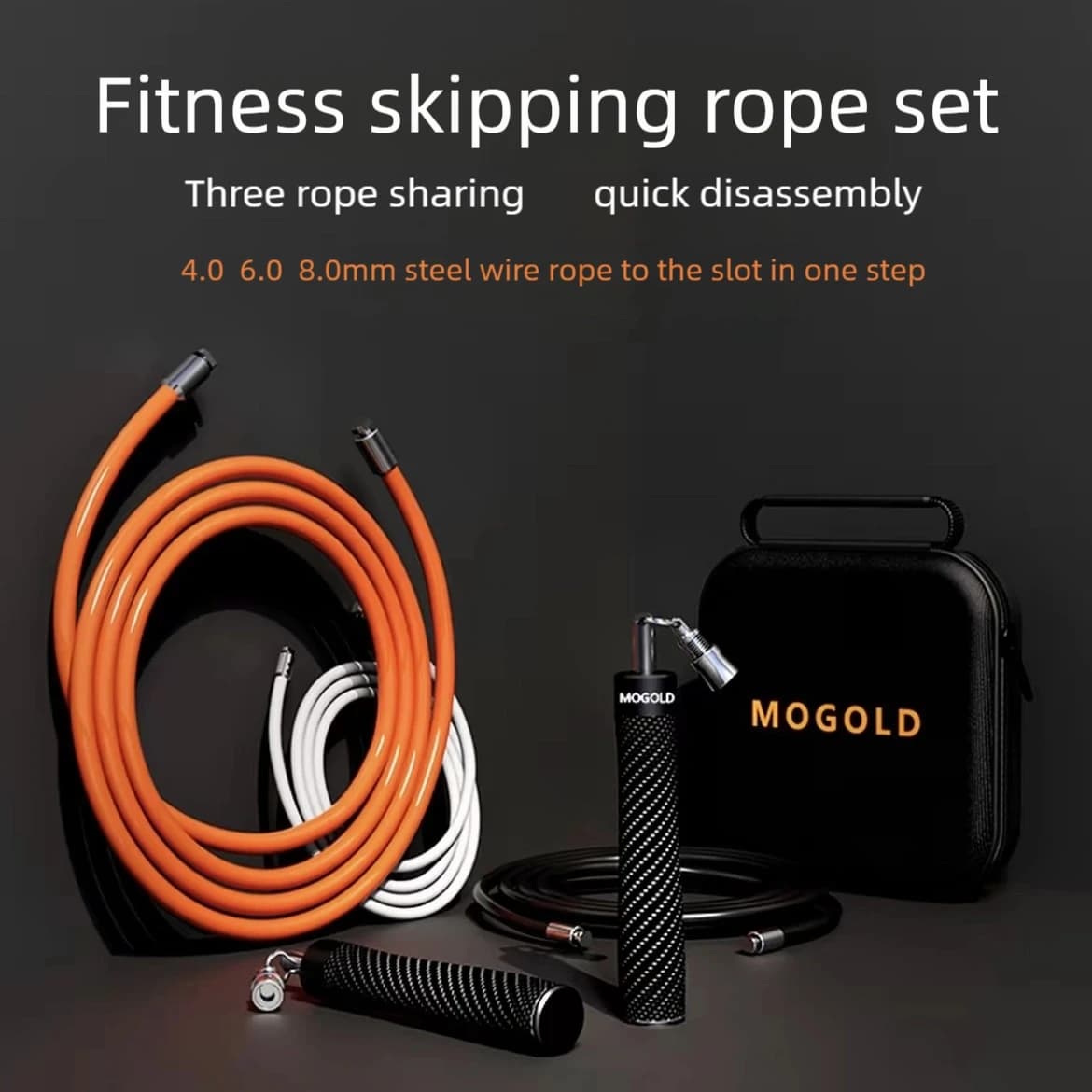 High Speed Jumping Wheel MOGOLD | Anti-slip Handle | Perfect for fitness challenges