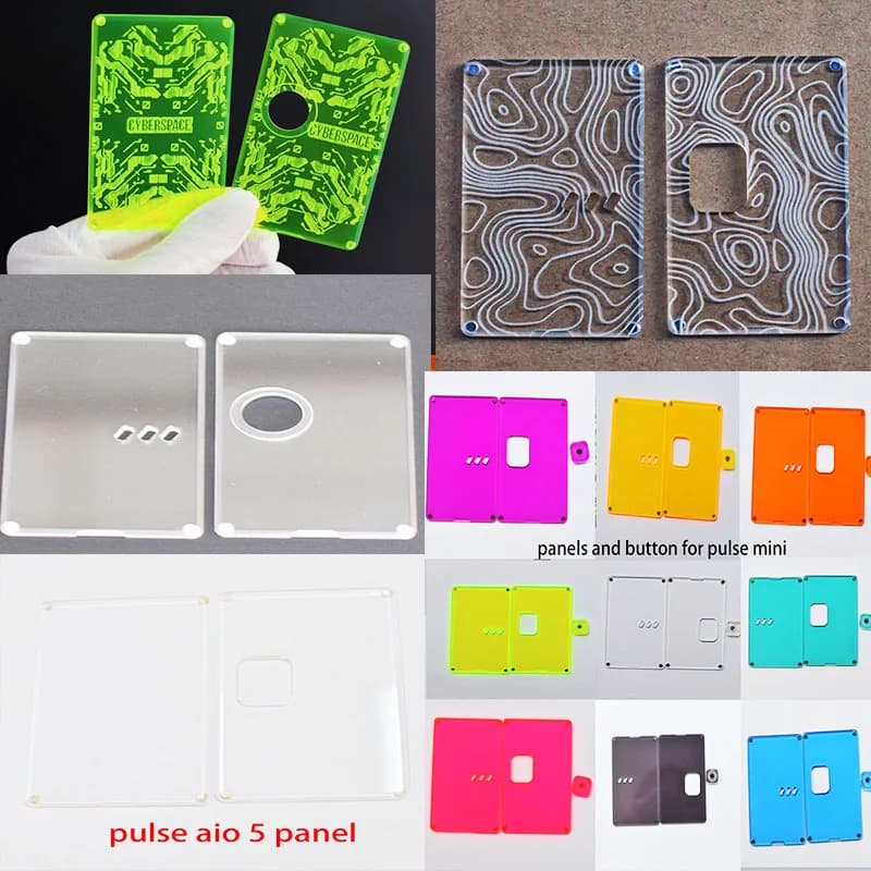 Pannello di ricambio MK MODS pannelli quadrati per PULSE AIO.5 5 3 v3 KIT Pulse aio MINI Panel Tank pulse Accessory cover