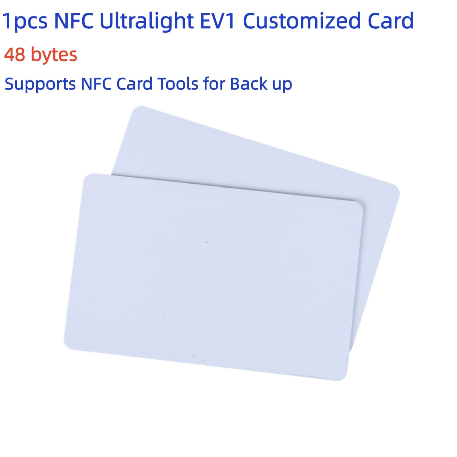 NFC Ultralight EV1 48bytes Customized Card Contactless Blank NFC Key Card for NFC Tool Pro Copy Back up