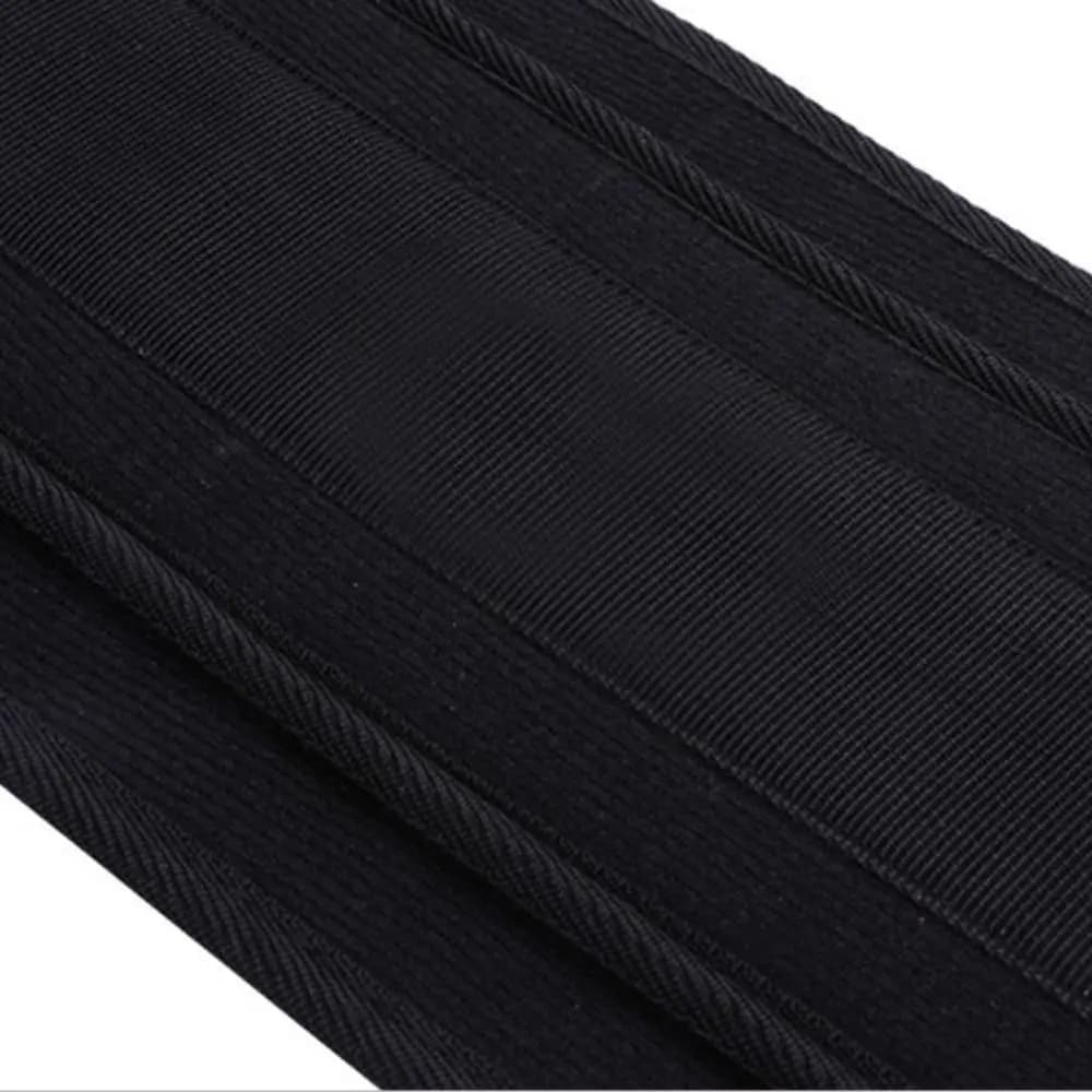 Double Layers Weighted Pull-up Belt Thicken Adjustable Weight Lifting Belt Barbell Plates Comfortable Weighted Muscle-up Belt