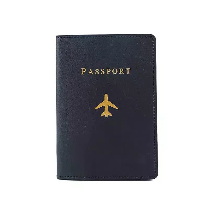 Secure Waterproof Passport Holder with Card Wallet Perfect for Travel PU Leather