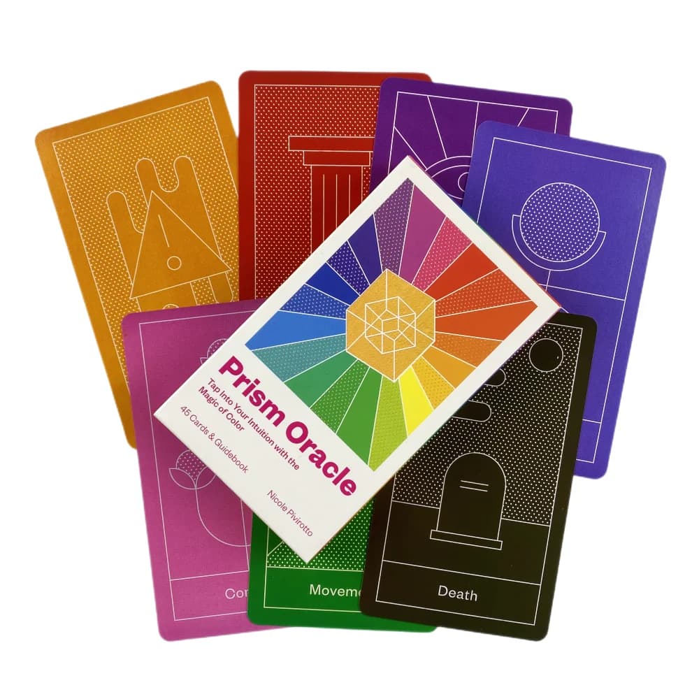 Prisma Oracle Cards Fortune Telling Divination Deck English Vision Edition Tarocchi Gioco da tavolo per la festa