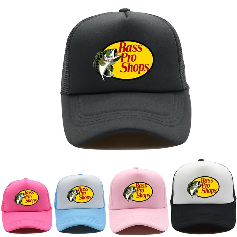 Fashion Fish Trucker Caps Men Funny Fishing Printing Hat Baseball Cap Cool Summer Unisex Mesh Net Caps
