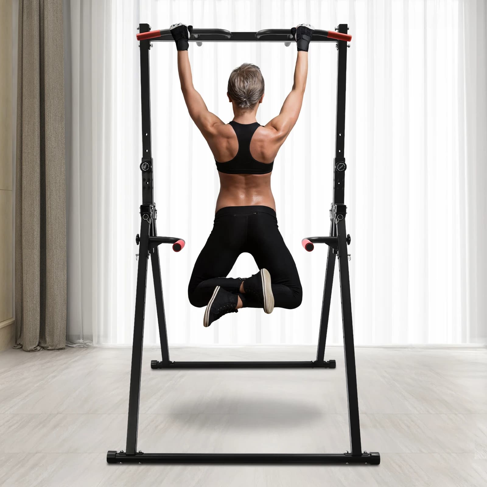 Traction bar, gym bar, multifunctional traction bar, deluxe home gym equipment for strength training