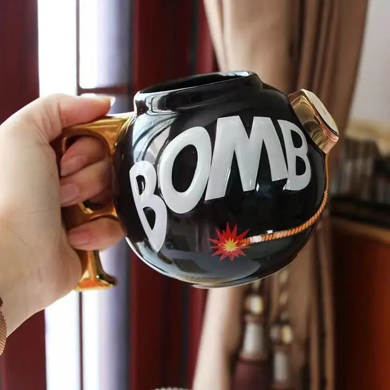 Tazza creativa a forma di miniera ispirata alle tendenze della cultura pop: design accattivante, sensazione virale di Internet - Regalo con tazza d'acqua per periferiche