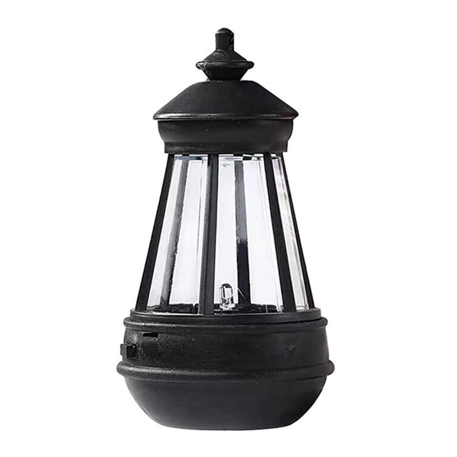 Rechargeable Solar Lantern with 2V 40MA Solar Panel for Continuous Lighting in Yards Gardens Patios and Balconies