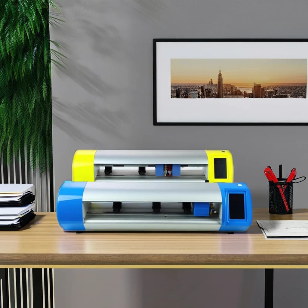 Plotter da taglio vinile professionale con telecamera CCD e contorno automatico, ad alta precisione, per etichette adesive e vinile termotrasferibile