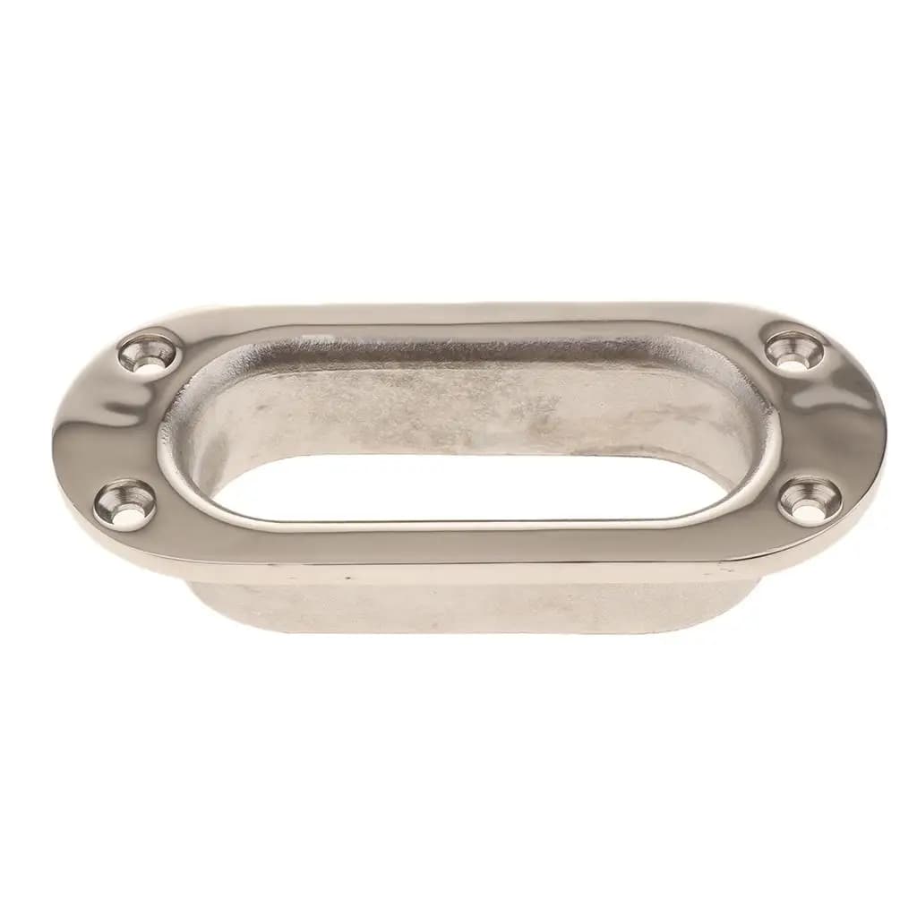 1 pezzo di metallo antiruggine corda di ancoraggio catena linea barca marina nave tubo Hawse Fairlead