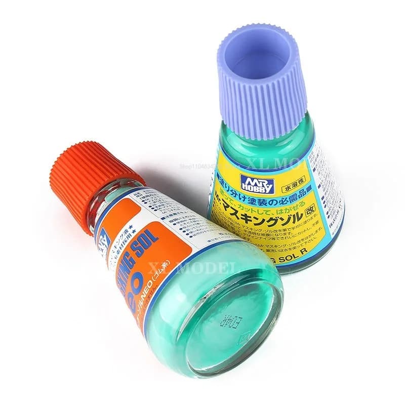 20ml 25ml Model Paint Coloring Color Separation Covering Liquid Water-soluble Covering Liquid Japanese Model Specific Use