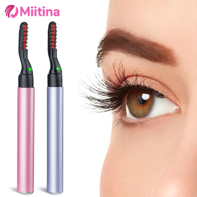 Electric Folder Heated Portable Security Folder Mini Quick Heating Long-Term Makeup Tool Electric Folder