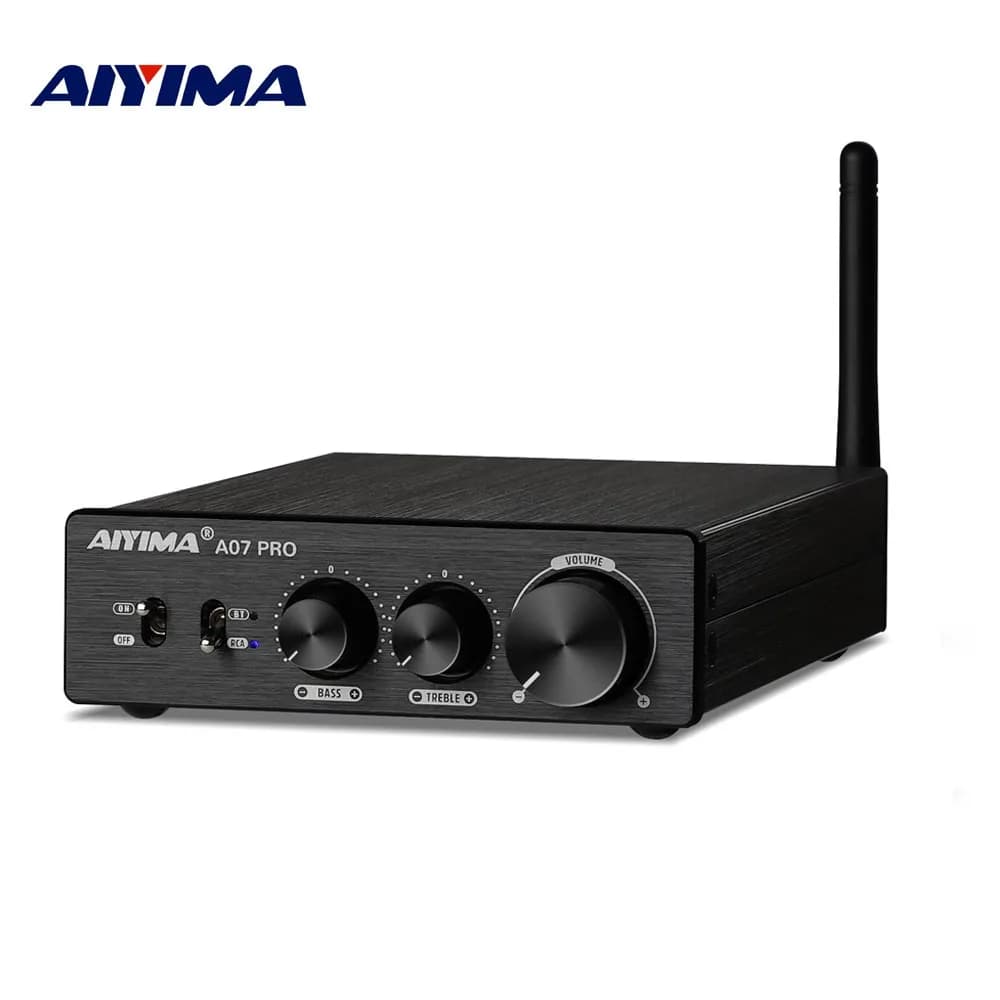 AIYIMA A07 PRO Amplificatore Bluetooth TPA3255 QCC304X Stereo 2.0 Canali 300Wx2 Amplificatore digitale di potenza RCA APT-X AMPLIFICATORE audio domestico