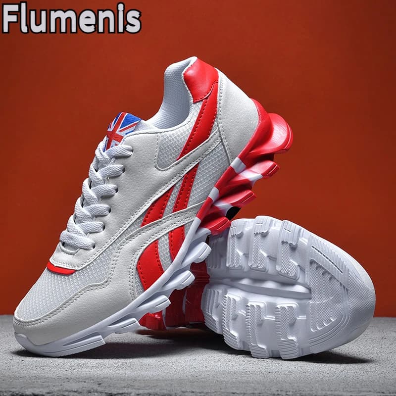New racing shoes man and woman 2026, casual breathable sneakers, anti-slip, shock absorbers, comfortable for walking, size 38-46