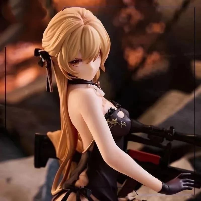 Game Girls Frontline Ots-14 Sitting Posture Action Figure Pvc Model Toys Doll Statue Desk Decor Car Ornament Collectible Gifts