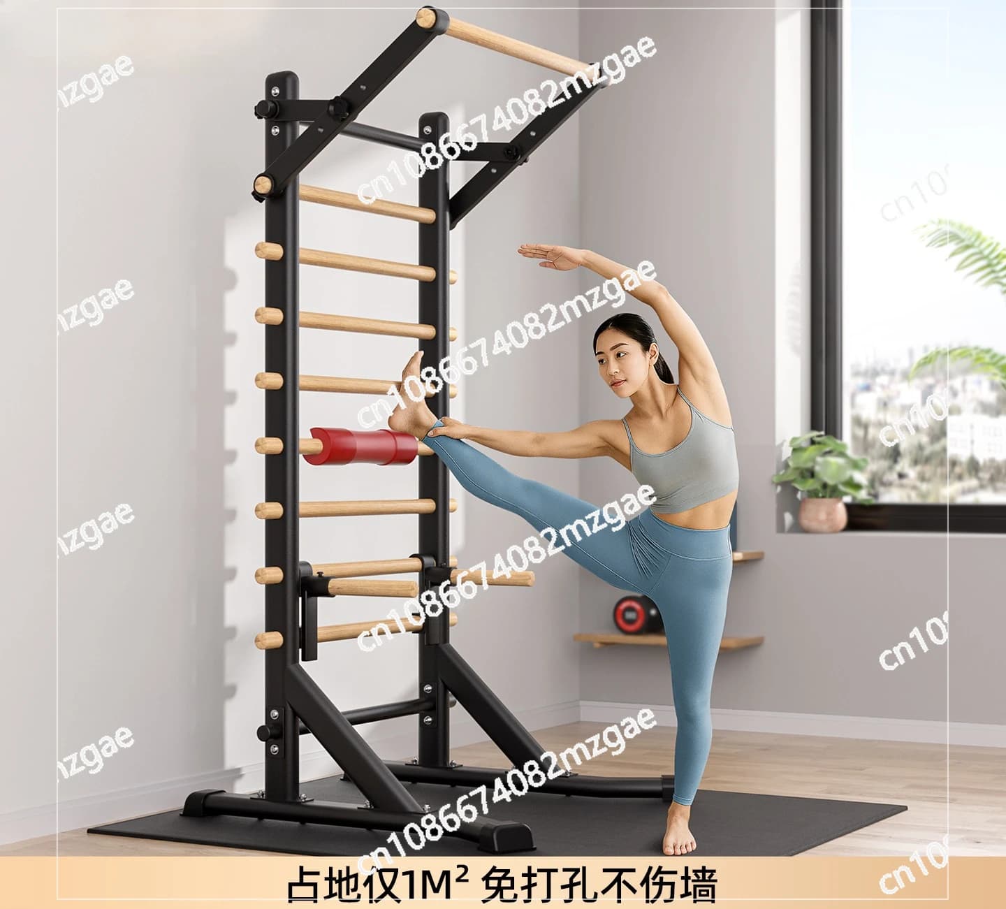 Homebar for indoors, fitness equipment for full integrated training, multifunctional pull-up