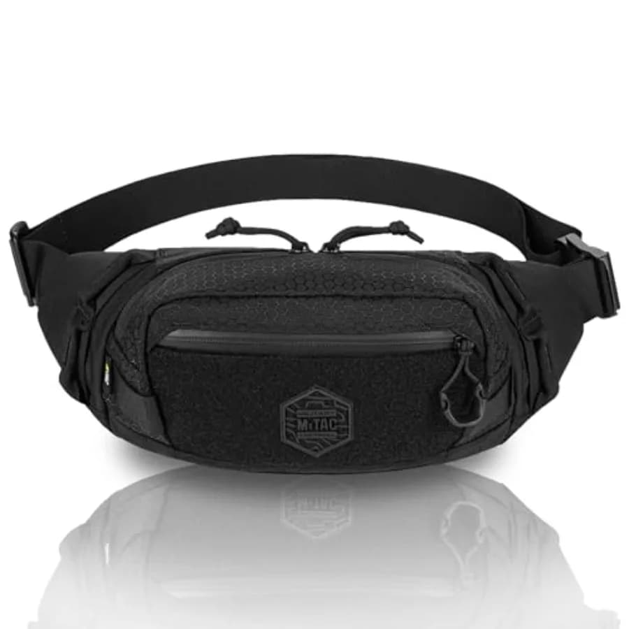 Marsupio tattico militare da uomo - Borsa da cintura - Marsupio a tracolla per uomo e donna per trasporto nascosto EDC