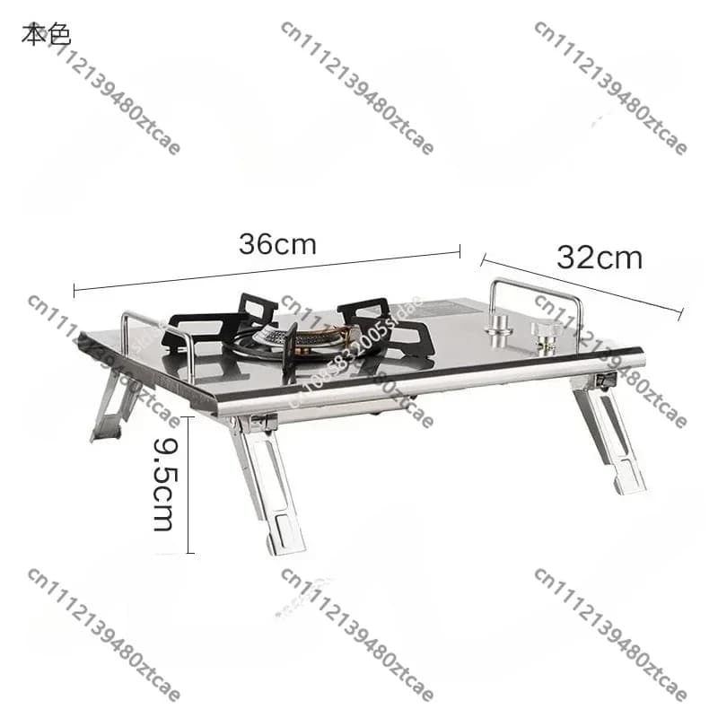 Portable Folding Gas Stove Outdoor Camping IGT Desktop Cooking Stove for Travel