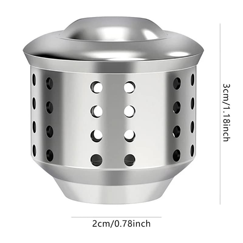 1 Pezzo Coperchio Anti-Schizzi in Acciaio Inox per Moka, Accessorio per Caffettiera Espresso da Fornello, Valvola Anti-Schizzi