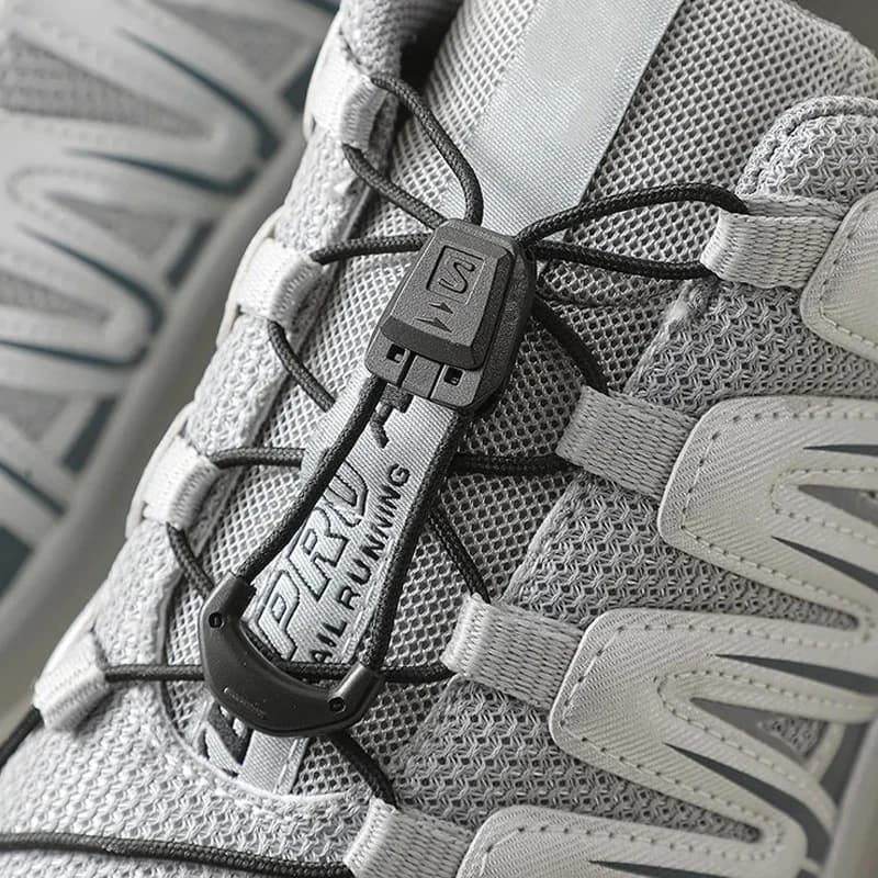 Nuove Lacci Elastici Rotondi Senza Nodi per Sneakers Unisex, Lacci per Scarpe Sportive da Corsa all'Aperto, 1 Paio/2 Paia