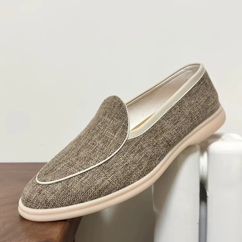 Mocassini da uomo fatti a mano Scarpe casual in pelle leggere e comode Scarpe da passeggio per esterni traspiranti e comode