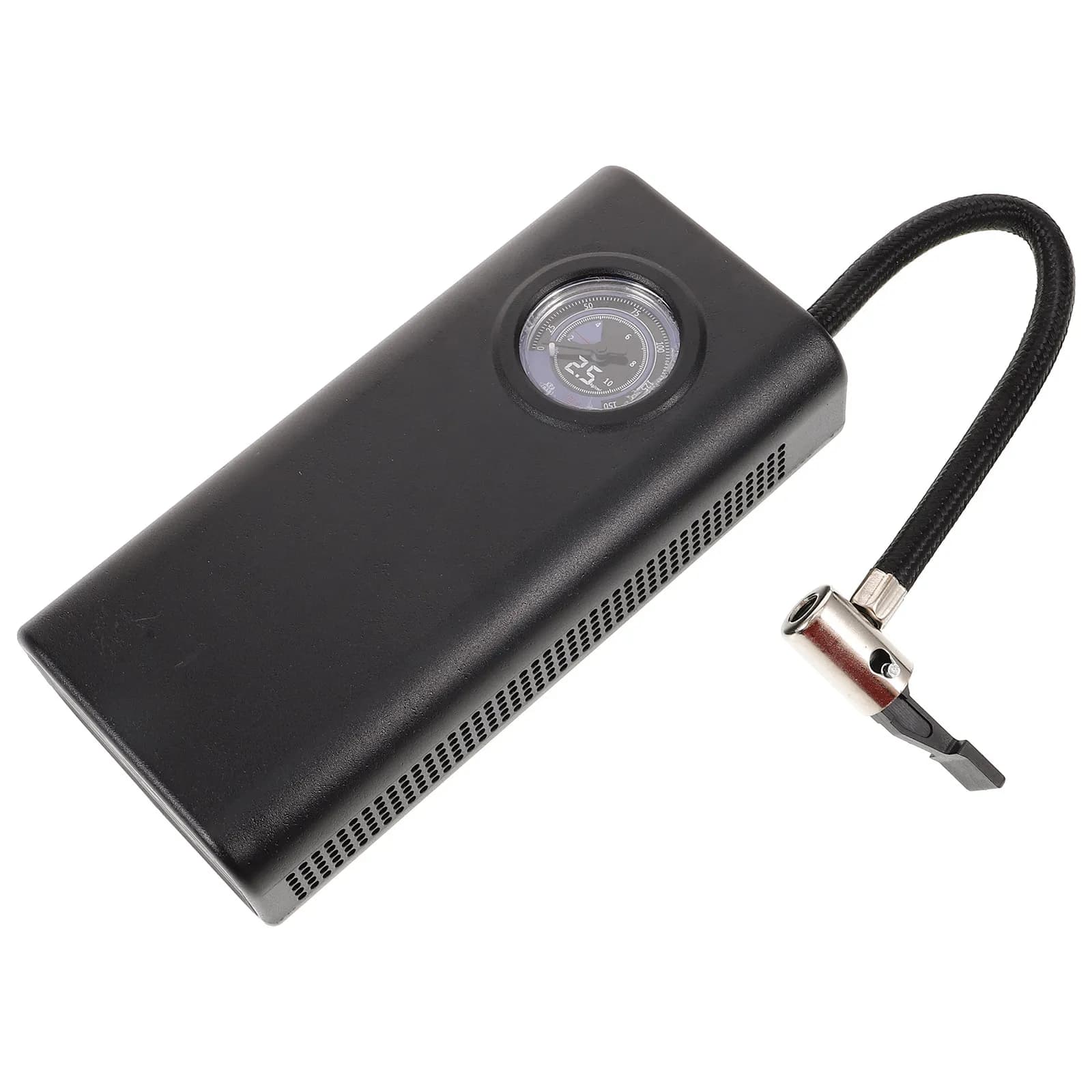 Compressore d'Aria Portatile per Auto 12V, Pompa Elettrica per Gonfiaggio Rapido di Pneumatici, Vari Adattatori, Leggero