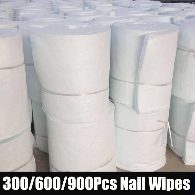 300/600/900 pieces 100% professional nail wipes for nail polish fast cleaning gel for nails cotton * & *