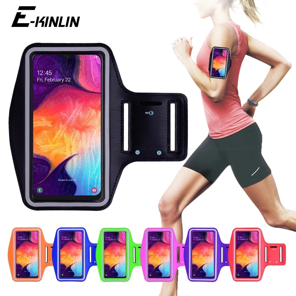 Sport Gym Running Case Pouch Arm Band for Samsung Galaxy A30s A50s A10 A20e A30 A40 A50 A60 A70 A80 5G Phone Belt Cover