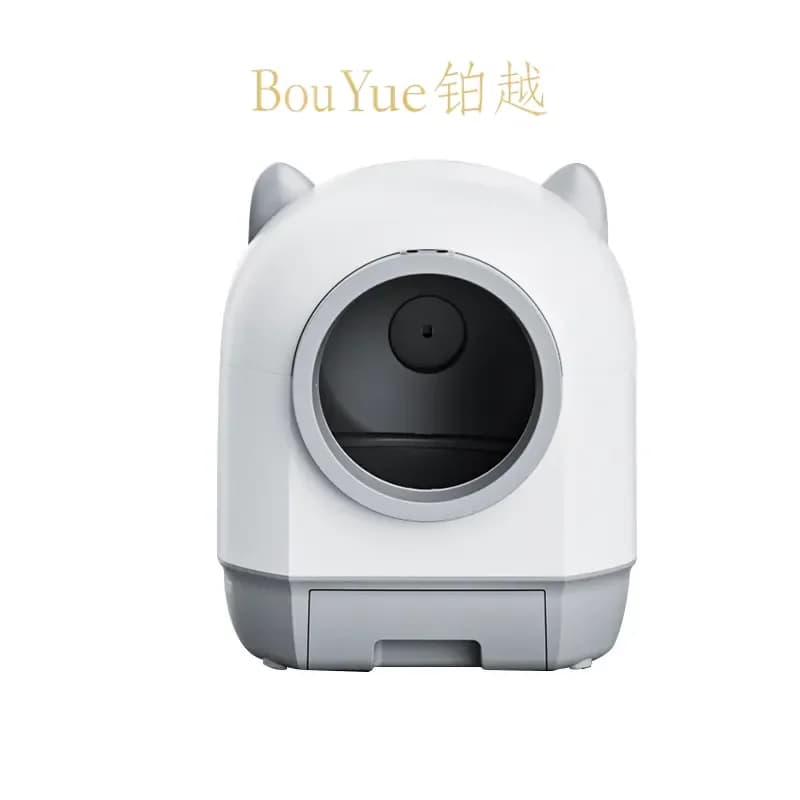 for Cat Litter Box Oversized Intelligent Electric Self-Cleaning Automatic Closed Toilet with Shit Shoveling and Sand