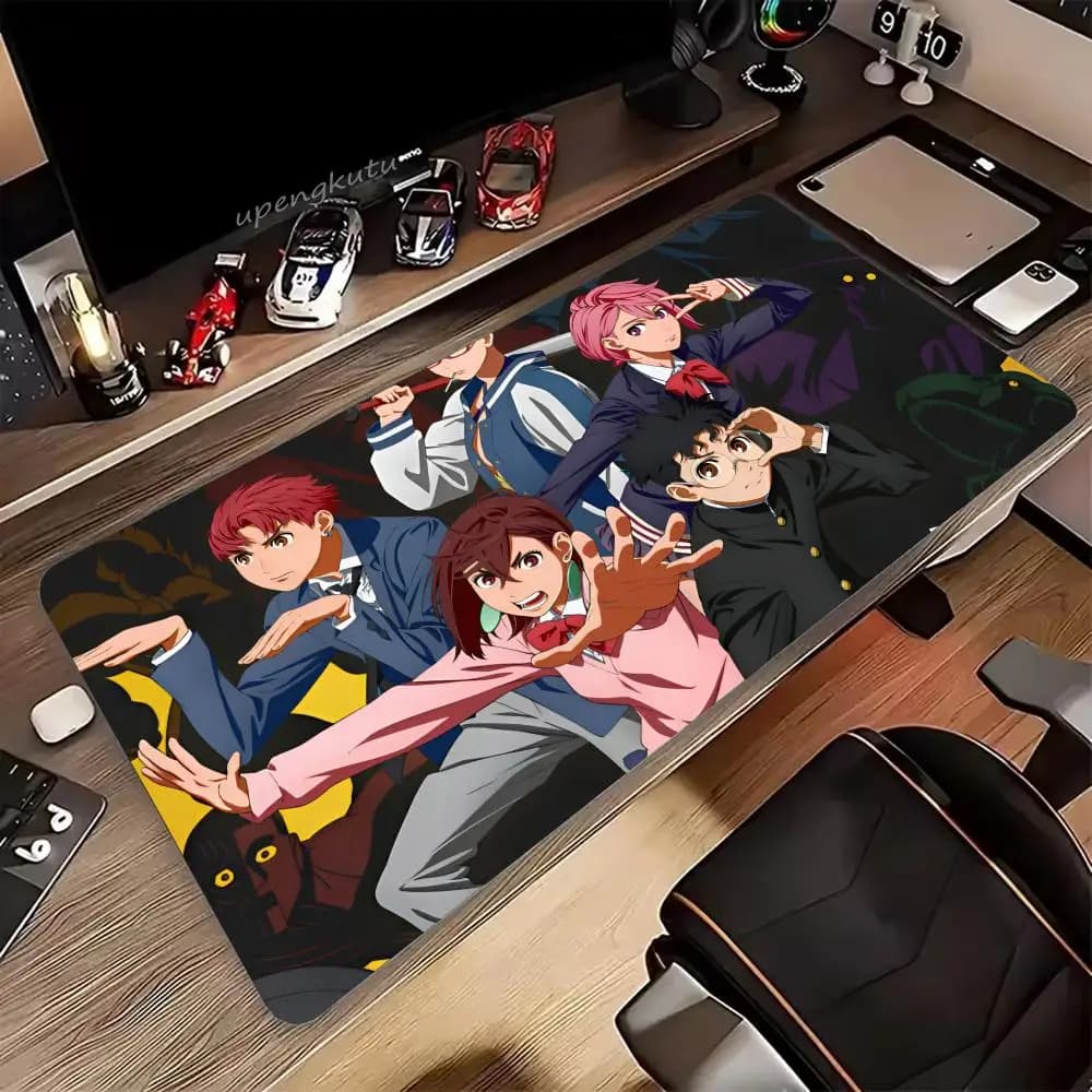 Dandadan Mouse Pad XXL Anime Esteso Del Computer Portatile Ayase Momo Takakura Ken Seiko teclado Mousepad Accessori Da Gioco Tastiera Scrivania Zerbino