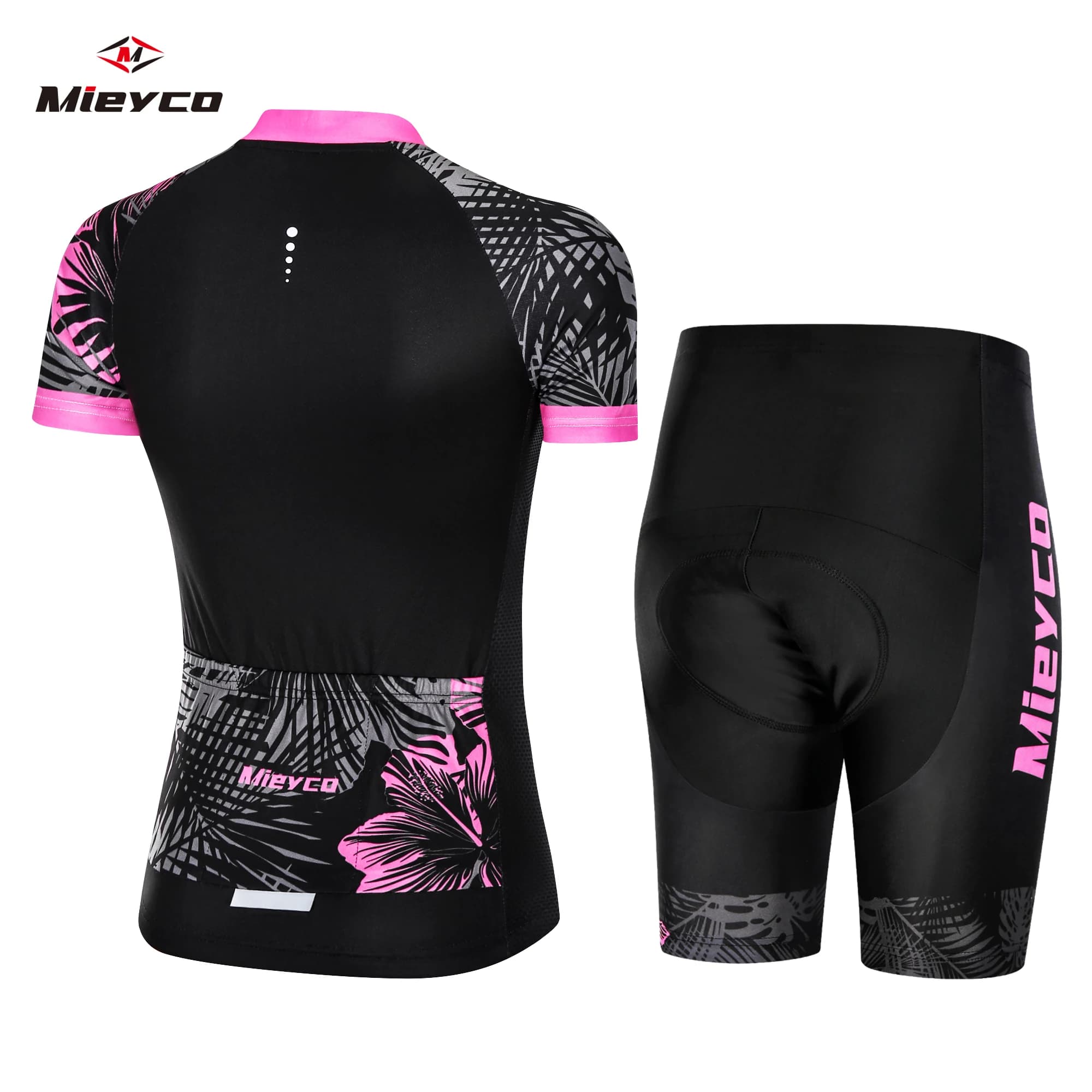 Women Cycling Suit Jumpsuit, Jersey and Shorts Outfit, Breathable MTB Road Bike Mountain Bicycle Riding Sportswear for Women