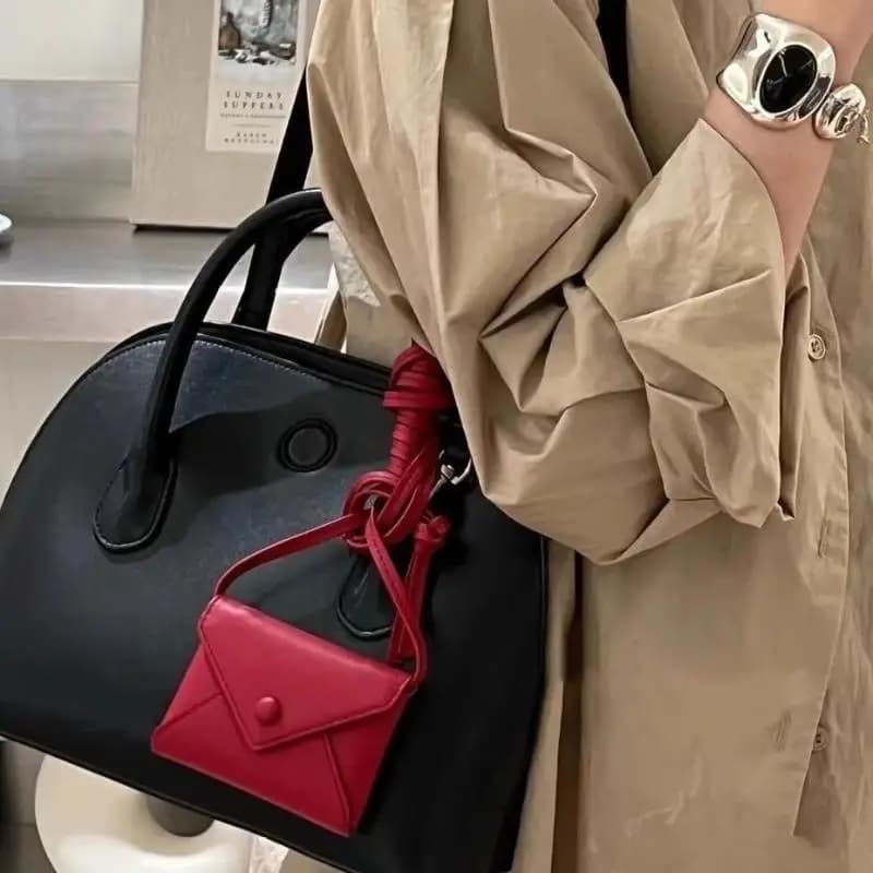 Fashion Mini Crossbody Bag Creative PU Leather Waist Bag Envelope Wallet Small Coin Bag Card Holder For Girl Gifts
