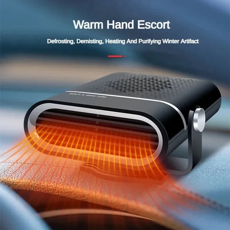 Riscaldatore per auto Inverno Riscaldamento rapido Ventilatore riscaldato elettrico Parabrezza Disappannamento Strumento di riscaldamento Riscaldatore antiappannamento per auto SUV Camper da viaggio
