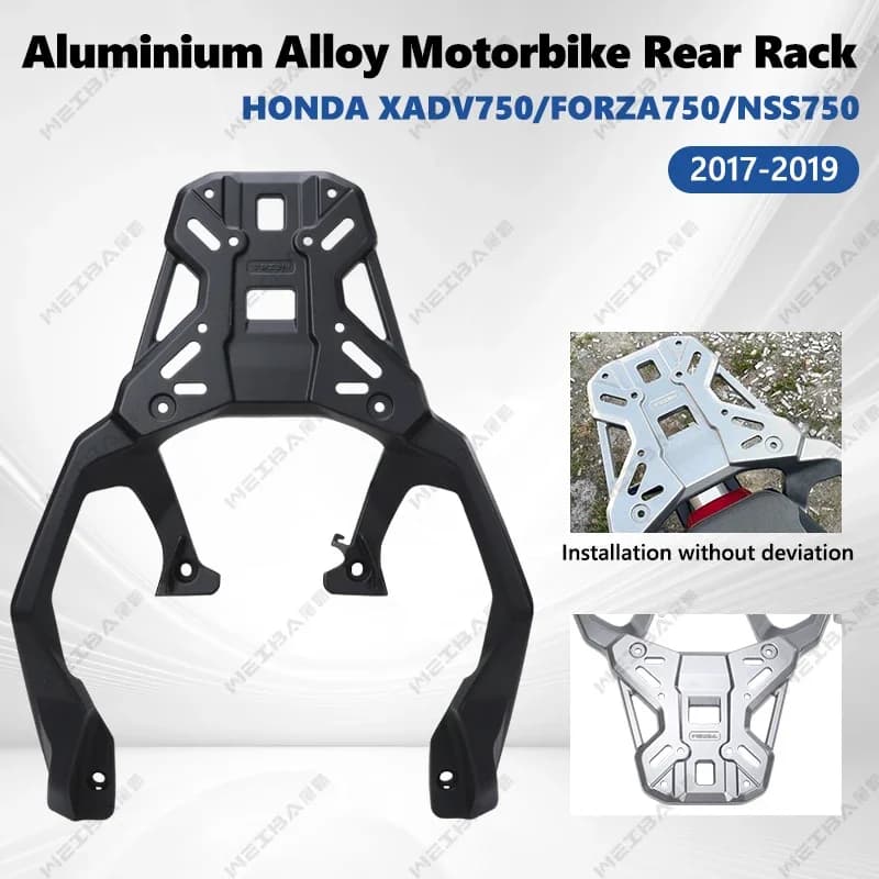 Motorcycle Rear Luggage Rack for HONDA XADV750 FORZA750 NSS750 2017-2020 2021-2025,Storage Box Support,WEIBA Cargo Luggage Rack